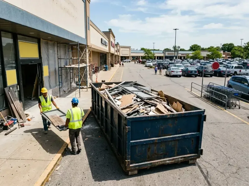 retail-store-renovation-debris-003 — frequently asked questions, Roll-off Dumpster Rentals in Monmouth Beach, NJ